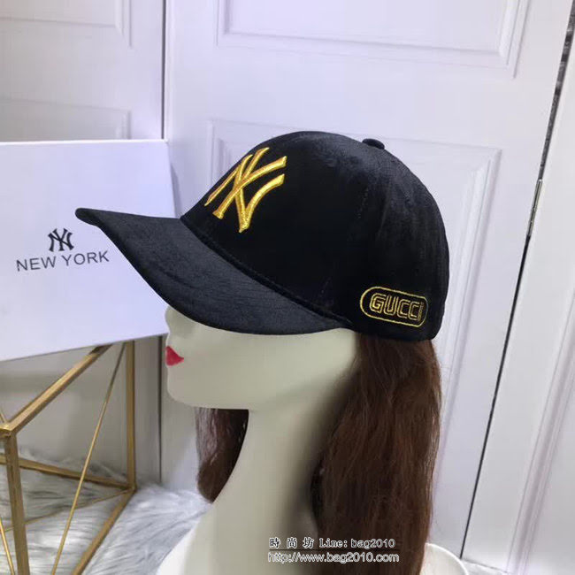 MLB 新款專櫃同步 NY與Gucci聯名棒球帽 6881908 LLWJ5799